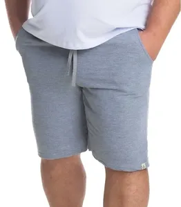 Bermuda Masculina Moletom Plus Size Select Cinza Plus G3