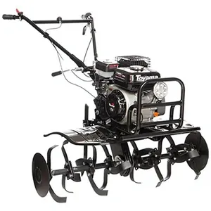 Motocultivador à Gasolina TT90R-XP-U com Rodas e Enxada Rotativa para Preparo de Solo Toyama Motocultivador à Gasolina TT90R-XP-U com Rodas e Enxadas Acopladas para Horta Toyama