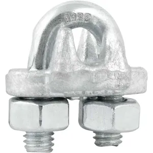Clips para cabo de aço 5/16" - 7,94 mm pesado encartelado - VONDER PLUS