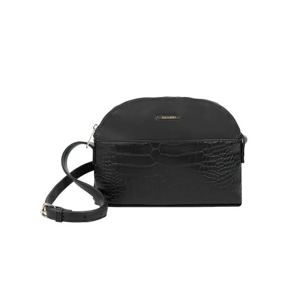 Bolsa Transversal Feminina Pequena Célia Preta 0280700458001