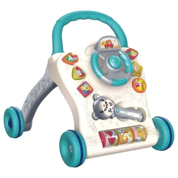 Andador Apoiador Infantil Musical Zoop Toys Azul ZP01129 (MP)