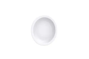 Prato Pão Paola em Porcelana Branca 16 cm Tramontina