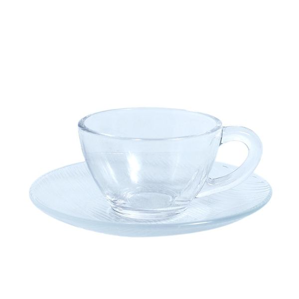 Xícara de Chá 260ml com Pires Crystal Wheaton