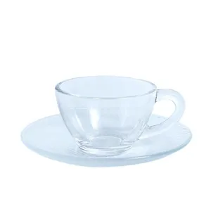 Xícara de Chá 260ml com Pires Crystal Wheaton