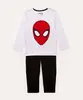 pijama de algodão infantil homem aranha off white 12