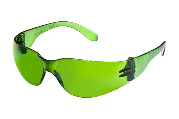 Óculos de Segurança Policarbonato com Lentes Verdes Leopardo - Kalipso