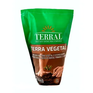 Terra Vegetal Adubada para Jardinagem Terral 2 kg