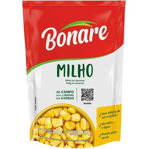 Milho em Sache Bonare 170g