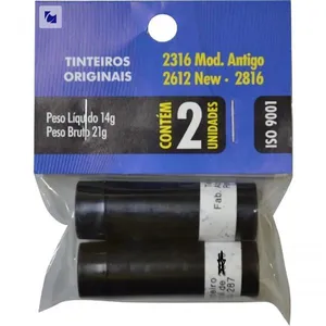 Kit 04 Un Tinteiro Original Fixxar P Etiquetadora Mx 2612