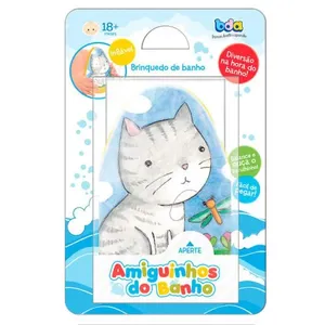Brinquedo De Banho Amiguinhos Do Banho Gato 2387 - Toyster