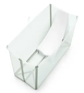 Banheira Flexível Com Apoio Recém Nascido Branca Stokke W531501