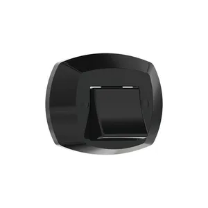 Acabamento Completo De Abs Para Válvula De Descarga Docol Censi Preto
