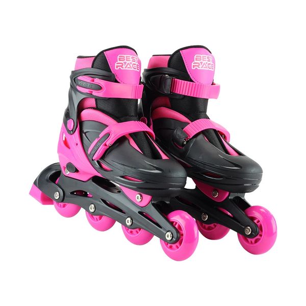 Patins In line Bbr com Led Tamanho 36 a 39 - Item Sortido