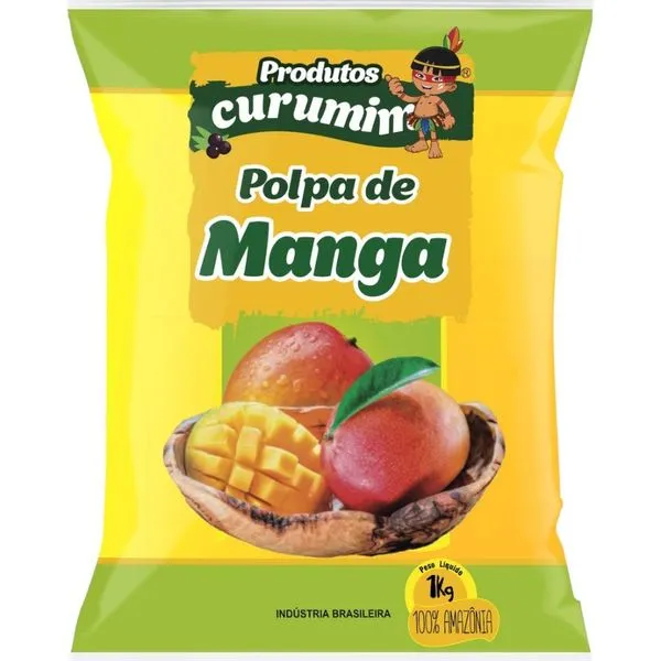 Polpa De Manga Produtos Curumim 1kg