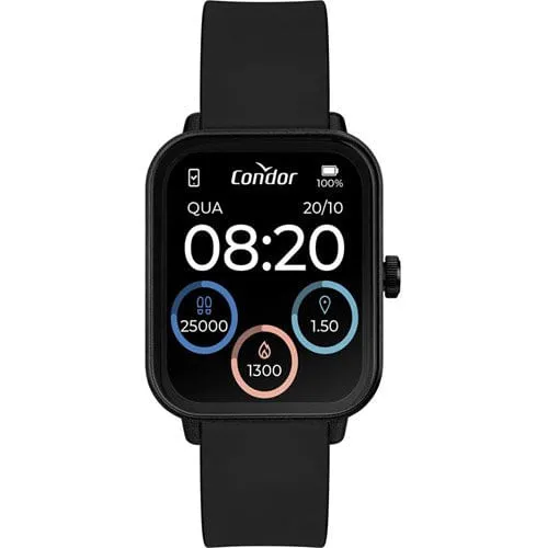 Smartwatch Condor Unissex Digital Preto COSMART1MAA/8P