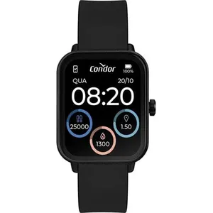 Smartwatch Condor Unissex Digital Preto COSMART1MAA/8P