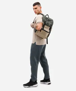calça slim masculina de moletom verde G