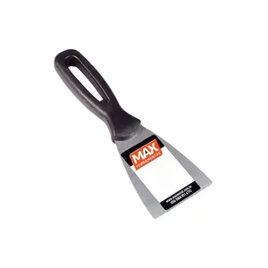 Espátula De Aço Max Com Cabo De Plástico 6cm