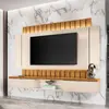 Home Suspenso Para TV Até 70 Polegadas Ilusion HB Móveis 2,2 | Off White/Cinamomo