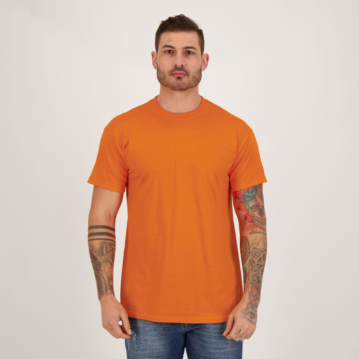 Camiseta Dras Básica Laranja