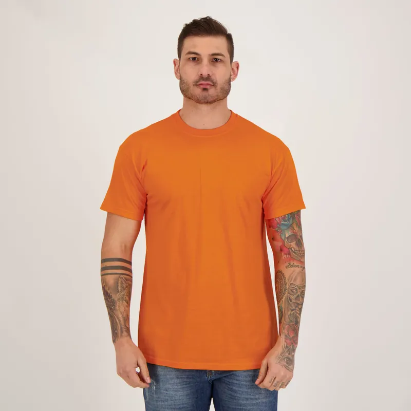 Camiseta Dras Básica Laranja