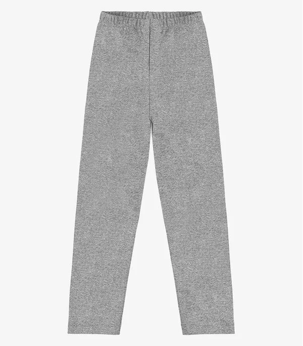 Legging Infantil Menina Molecotton Rovitex Kids Cinza 3