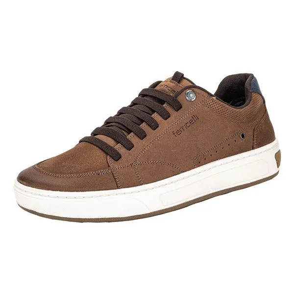 Sapatênis Masculino Ferricelli HRT61000 CHOCOLATE 42