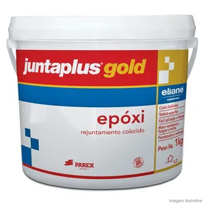 Rejunte Epóxi Juntaplus Ligamax Gold 1kg Amêndoa