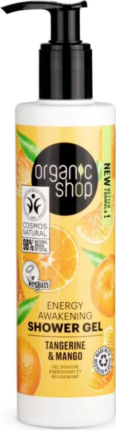 Gel Para Banho Organic Shop Tangerina e Manga - 280ml