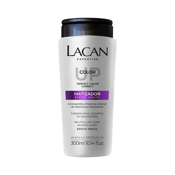 Matizador Lacan Color Up Efeito Prata 300ml Matizador Lacan 300ml Color Up Efeito Prata