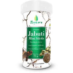 Ração para Jabuti Mini Stick Poytara 75g