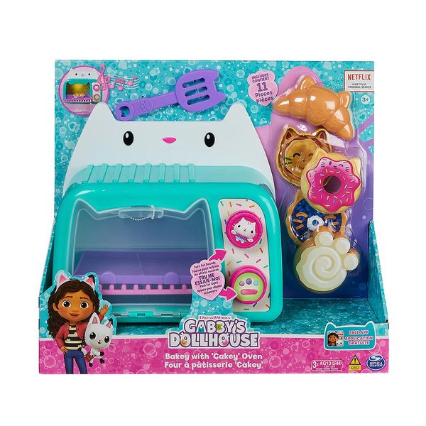 Brincadeira de Casinha - Gabby's Dollhouse - Forninho do Cakey - Sunny