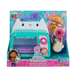 Forninho Do Cakey Cat Com Luz E Som - Gabby'S Dollhouse