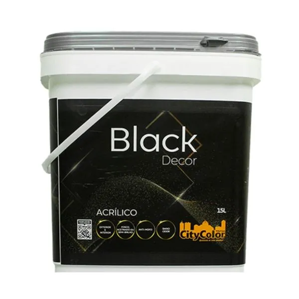 Revestimento Acrílico Citycolor Efeito Cimento Queimado 20kg Cinza (MP)