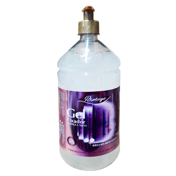 Gel Fixador Protege Brilho Molhado 1,13Kg