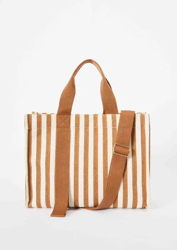 Bolsa Tote Feminina Grande - Marrom UNI