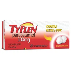 Tyflen 500mg (Paracetamol) 20 comprimidos