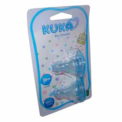 Bico De Mamadeira Kuka Big Universal Azul 2 Unidades