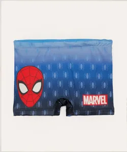sunga infantil degradê homem aranha proteção uv azul 6