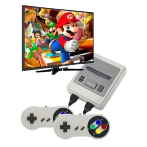 Video Game Retrô LPS-504 com 2 Controles 620 Jogos 8 Bits Bivolt com Cabo AV e Fonte Video Game Retrô LPS-504 com 2 Controles 620 Jogos 8 Bits Bivolt
