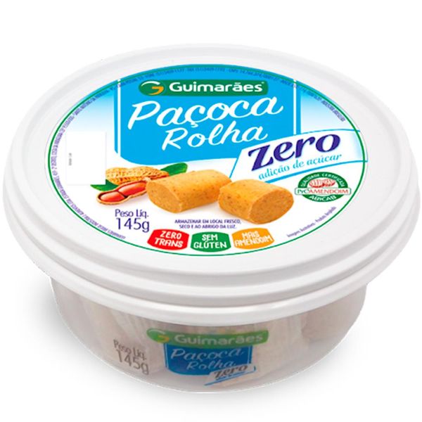 Paçoca Guimarães Rolha Zero 145g