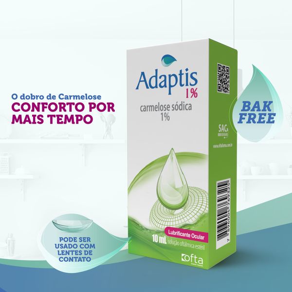 Adaptis 1% Colírio Frasco 10ml