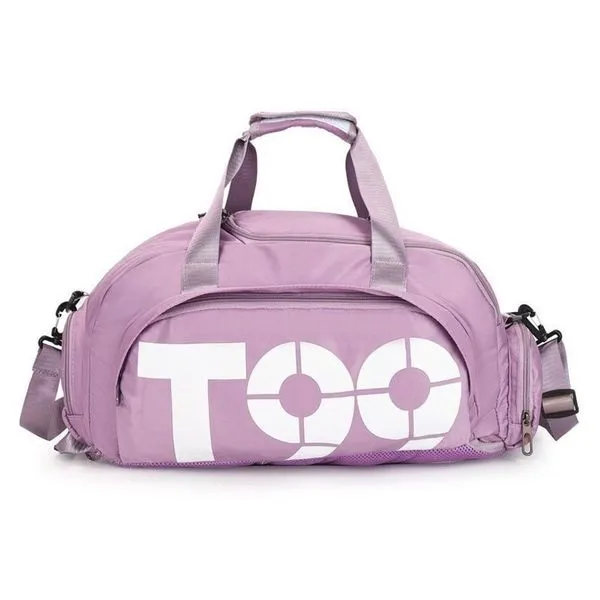 Bolsa Esportiva Ming para Academia com Compartimentos Impermeável Roxo Claro OEM Bolsa Esportiva Ming para Treino com Compartimentos Impermeável Roxo Claro OEM