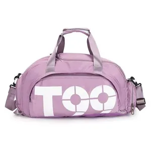 Bolsa Esportiva Ming para Academia com Compartimentos Impermeável Roxo Claro OEM Bolsa Esportiva Ming para Treino com Compartimentos Impermeável Roxo Claro OEM
