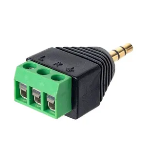 Adaptador de Audio Borne P2 Macho 3 Vias