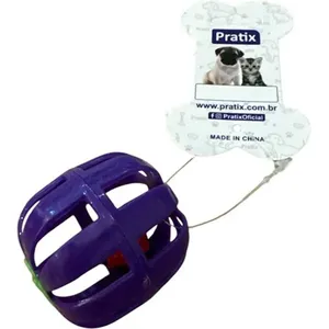 Bolinhas De Plásticos Pratix Com Guizo Para Gatos 3,5CM Sortido (MP)