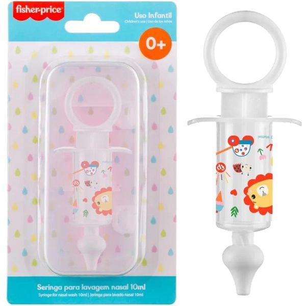 Seringa nasal infantil Fisher Price Leão