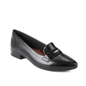 Sapato Campesí de Salto Baixo Preto 35