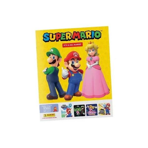 SUPER MARIO 2026 - Álbum Capa Cartão