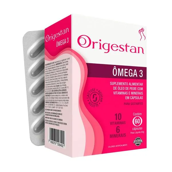 Suplemento Alimentar Origestan 60 Cápsulas